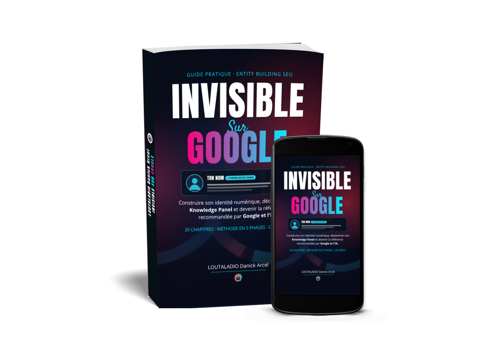 Aperçu de Invisible sur Google sur smartphone